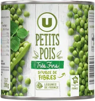 Petits pois très fins - Boîte de 280g net égoutté