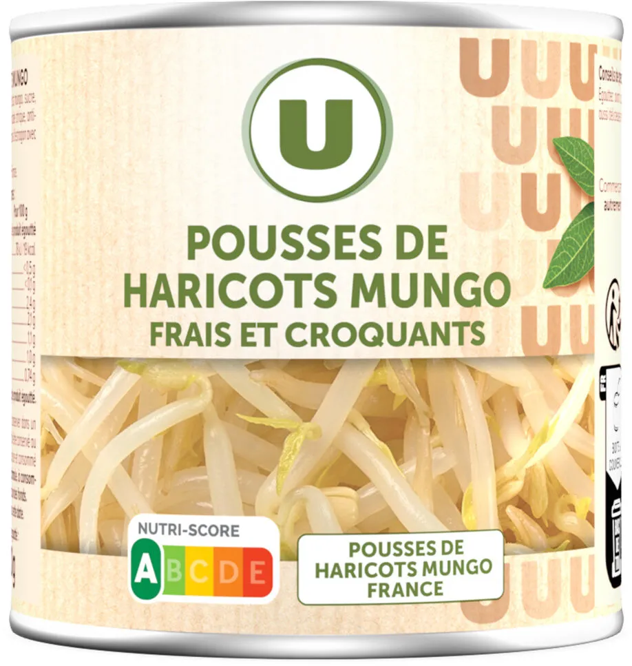 Pousses de haricots mungo - Boîte 180g