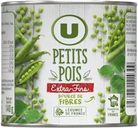Petits pois extras fins à l'étuvée