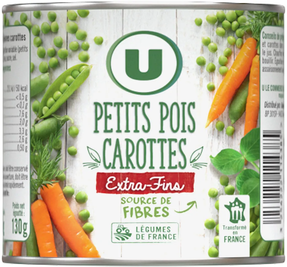 Petits Pois Carottes Extra-Fins
