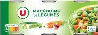 Macédoine de légumes - 3 boîtes de 130g net égoutté