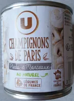Champignons de Paris Pieds et Morceaux