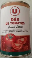 Pulpe de tomates en dés