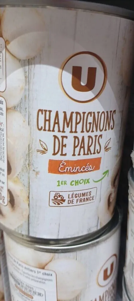 Champignons de Paris émincés