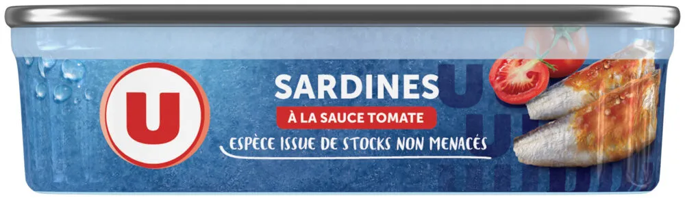 Sardines à la sauce tomate boîte de 135g