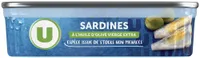 Sardine à l'huile d'olive vierge extra boîte de 135g