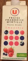 Fraise framboise Myrtille Smoothie