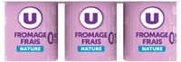 Fromage blanc frais nature, 0%MG, 6x60g