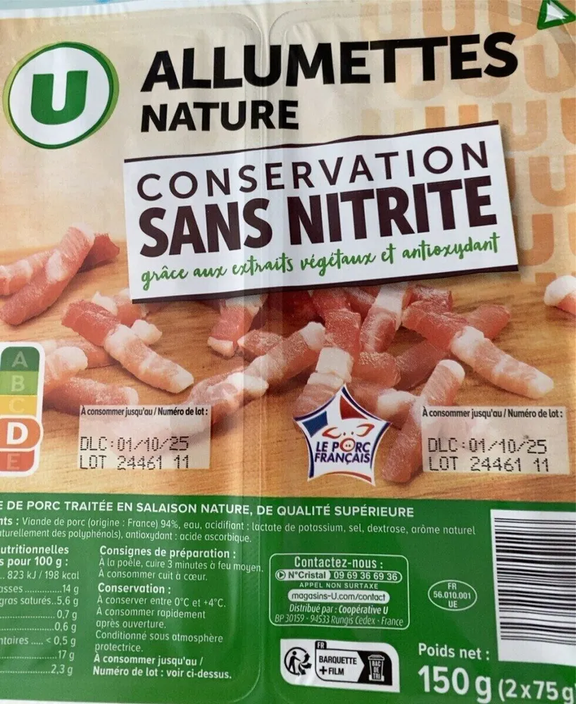 Allumettes nature CSN