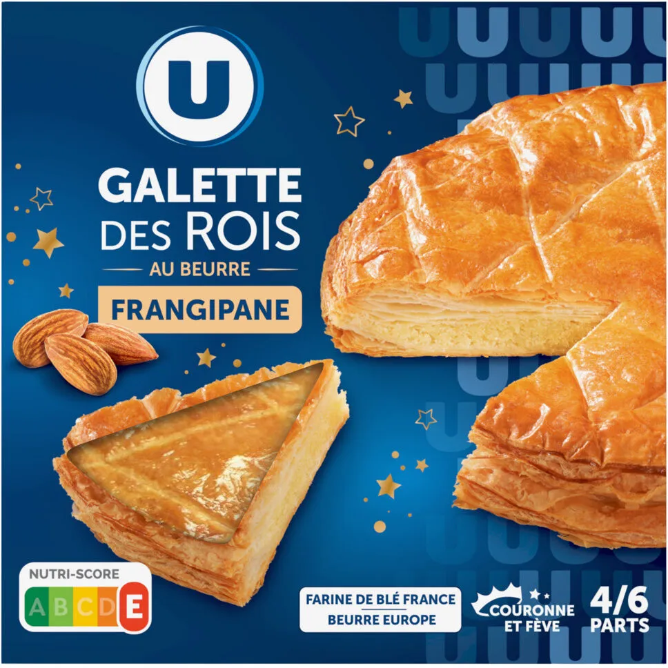 Galette des rois frangipane 4-6 parts, 400g