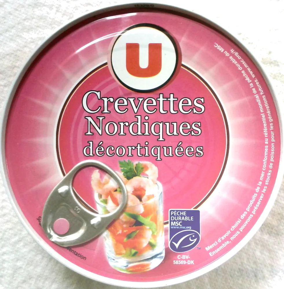Crevettes nordiques décortiquées