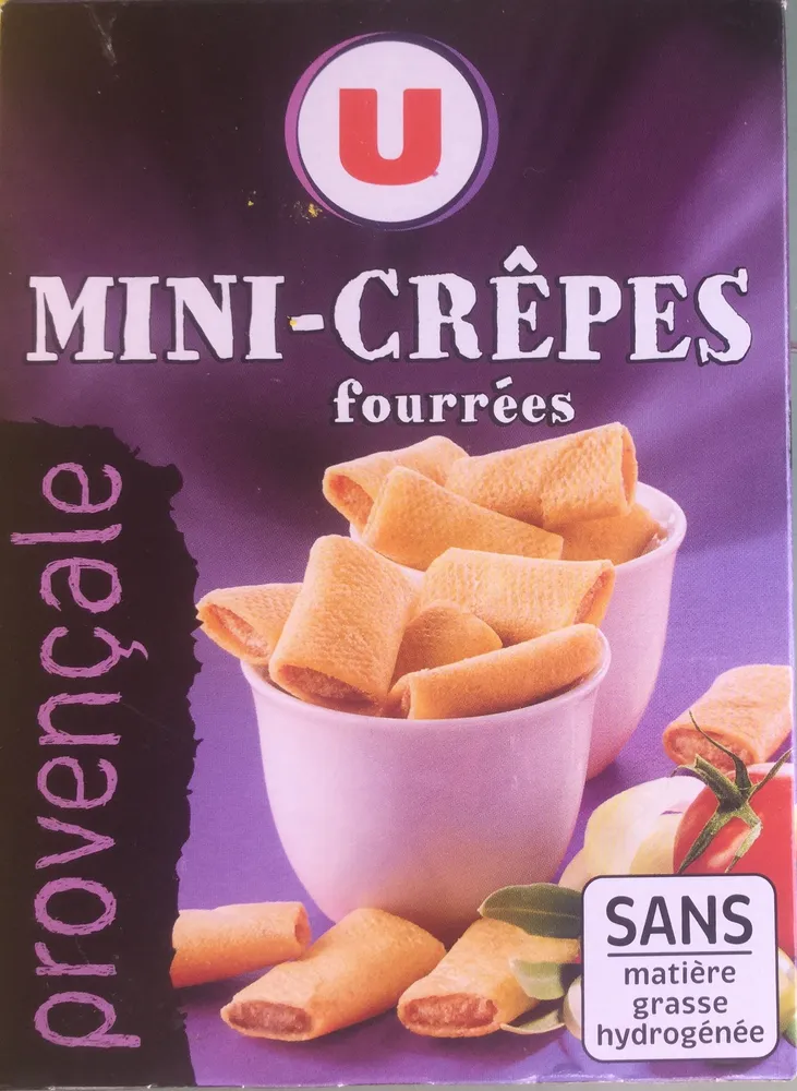 Mini-crêpes fourrées provençale