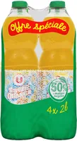 Boisson aux fruits plate orange