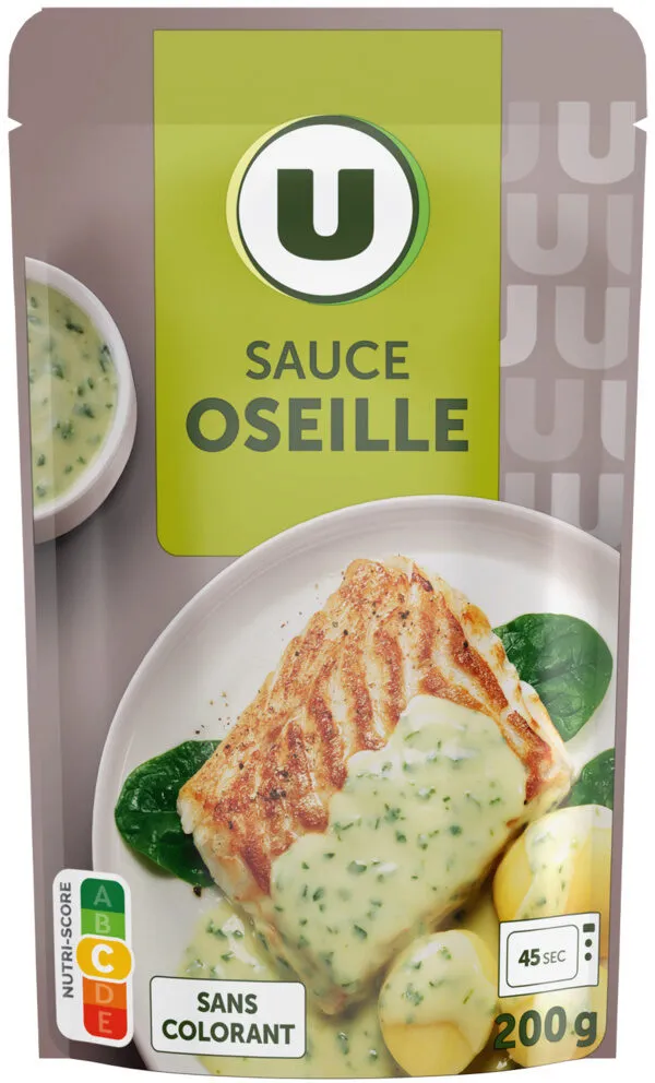 Sauce liquide à l'oseille sachet de 200g