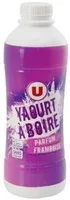 Yaourt à boire framboise