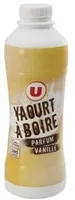 Yaourt à boire vanille