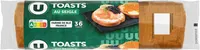 Toasts ronds au seigle spécial saumon 300g