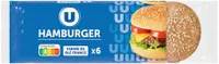 Pains pour hamburger x6 - 330g