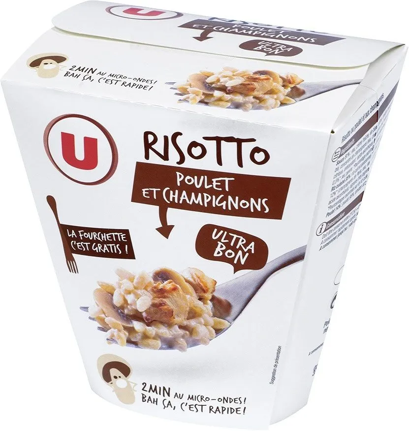 Box risotto poulet et champignons