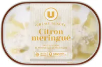 Bac crème glacée citron meringue - 485g