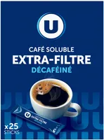 Café soluble extra filtre décaféiné - x25 - 50g