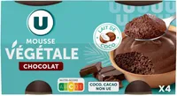 Mousse végétale chocolat - 4x55g
