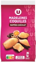 Madeleines coquilles nappées chocolat - 250g