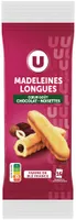 Madeleines longues fourrage chocolat noisette - 240g