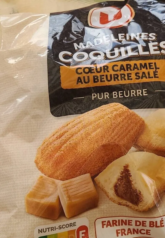Madeleines coquilles pur beurre caramel - 300g