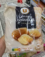 Madeleines coquilles pur beurre - 330g