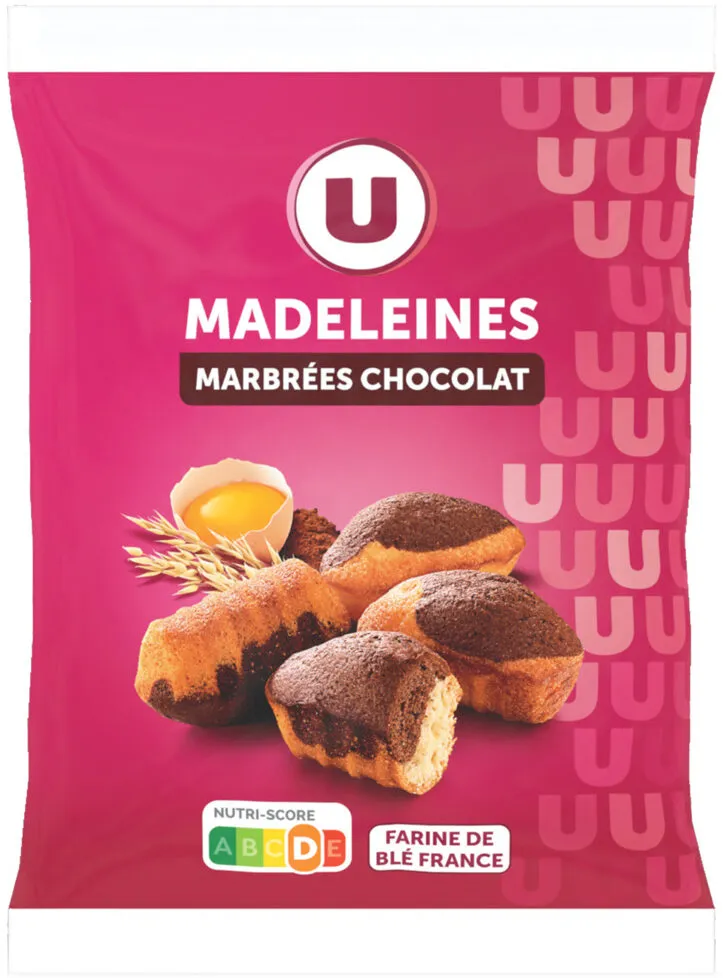 Madeleines marbrées - 400g