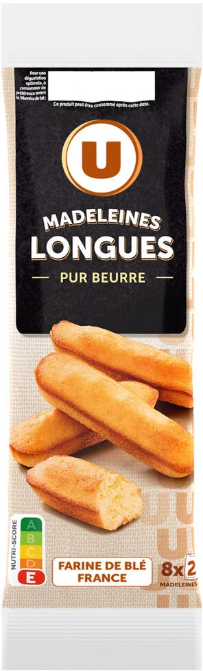 Madeleines longues pur beurre