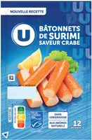 Batonnets Surimi msc - x12 200g
