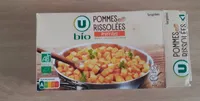 Pommes rissolées préfrites - 450g