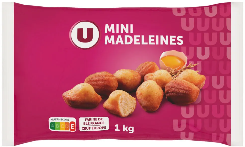 Mini madeleines - 1kg