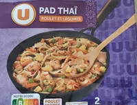 Plat cuisiné Poêlée pad thai au poulet et nouilles de riz - 600g