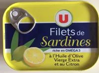 Filets de Sardines à l'Huile d'Olive Vierge Extra et au Citron