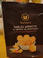 Biscuits apéritifs Sablés apéritif au parmesan AOP -, 100g