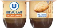 Riz au lait sur lit de caramel 4x115g