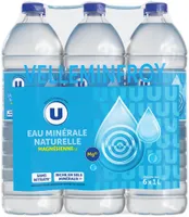 Eau minérale naturelle Magnésienne source Tom 6x1L