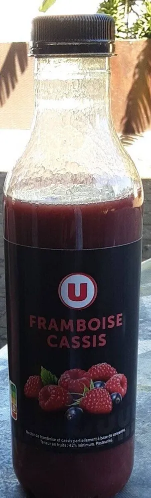 Nectar framboise et cassis, Bouteille 75cl
