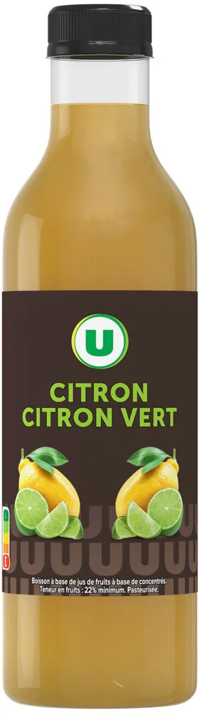 Boisson citron citron vert - pet 75cL