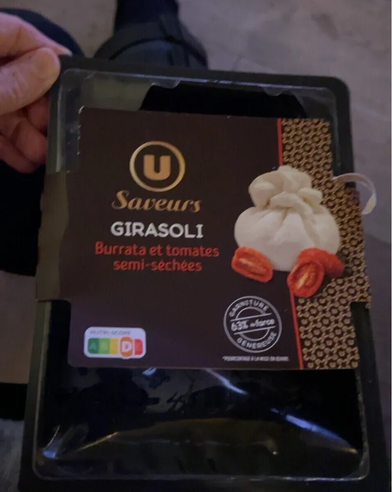 Girasoli burrata et tomates séchées - x6 250g
