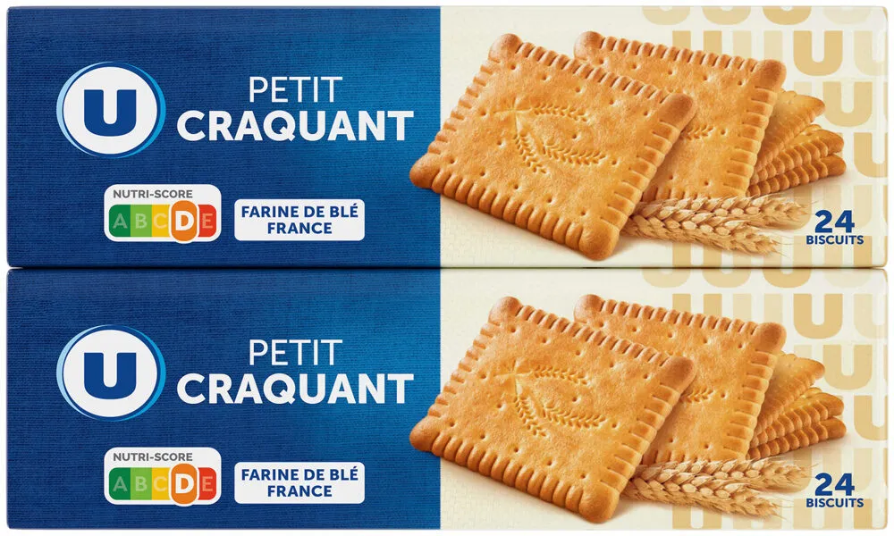 Biscuit craquant 2 paquets de 150g, 300g