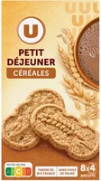 Biscuits petit dejeuner tout céréales paquet de 400g