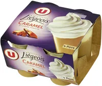 Liégeois au caramel