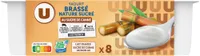 Yaourt brassé nature sucré 8x125g