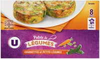 Palets de légumes courgette, petits légumes 300g