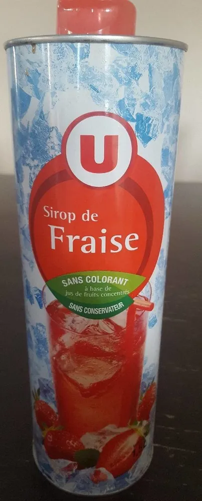 Sirop de fraise