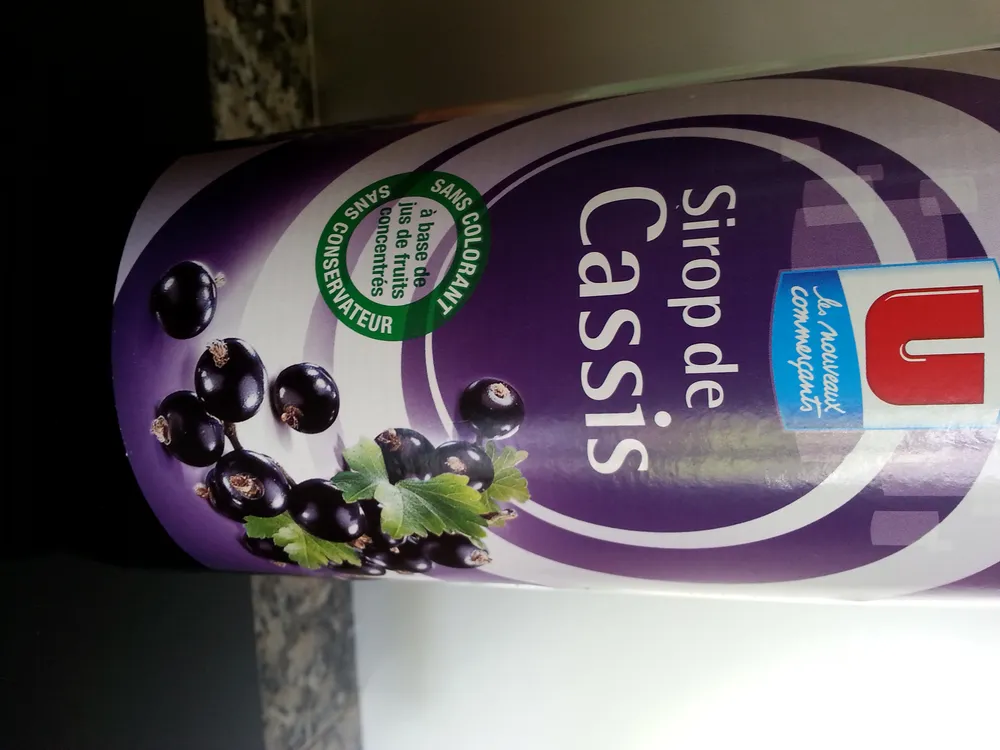 Sirop de cassis